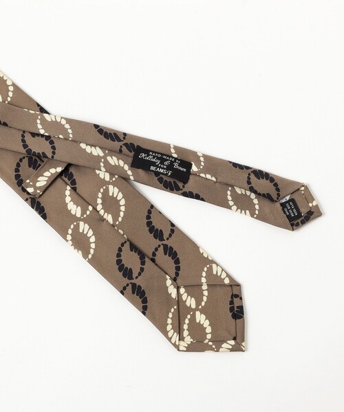 Holliday & Brown / シルク サークル柄 プリント ネクタイ