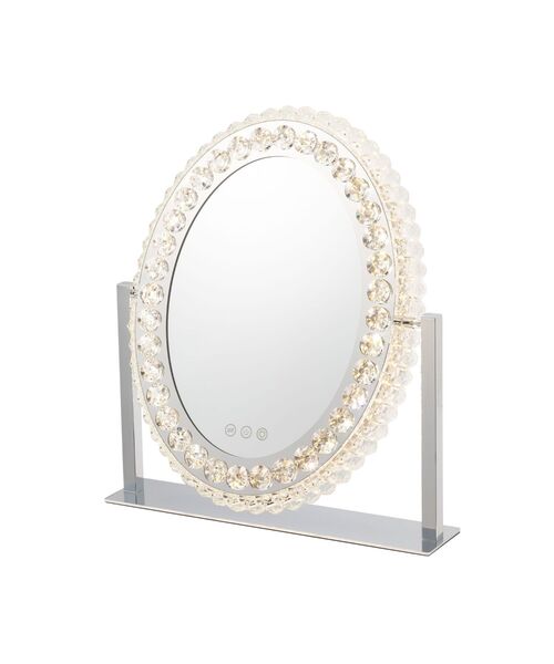 Francfranc ハリウッドミラー Francfrancのブリエハリウッドミラーでかわいいメイクスペース作りを