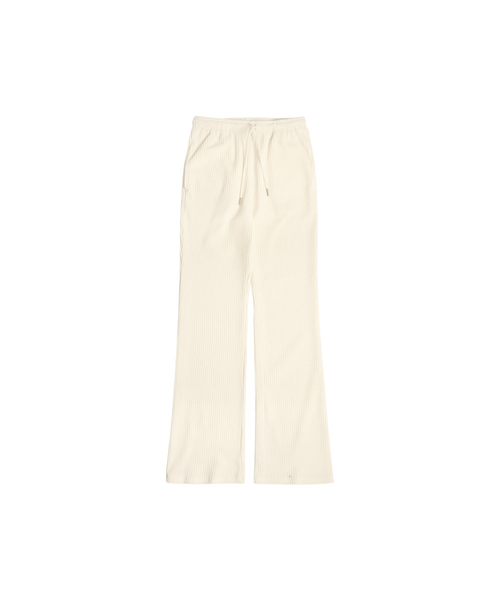 SIYAZU(シヤジュ)の「SIPT7094 ベロゴルジブーツカットバンディングパンツ_Cream(その他パンツ・レディース・Cream・SMALL/MEDIUM)」の1枚目の写真