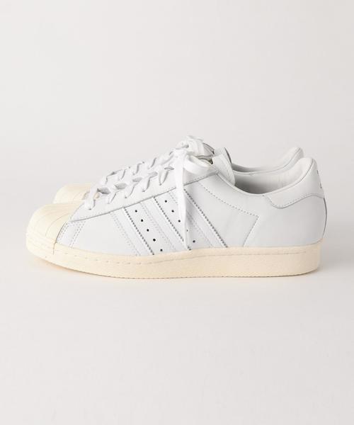 adidas（アディダス）の「◆[アディダス]adidas SUPERSTAR 80s DLX スニーカー◆（スニーカー・レディース・ホワイト・23cm/22.5cm/23.5cm/24.5cm/25cm/24cm）」の4枚目の写真
