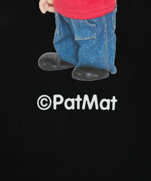 LAUGHER（ラファー）の「[PAT&MAT] モーションマットTシャツ - ブラック（Tシャツ/カットソー・レディース・ブラック・LARGE/MEDIUM/X-LARGE）」の5枚目の写真