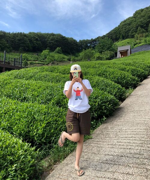 LAUGHER（ラファー）の「[PAT&MAT] モーションマットTシャツ - ブラック（Tシャツ/カットソー・レディース・ブラック・LARGE/MEDIUM/X-LARGE）」の9枚目の写真