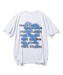 MASSNOUN（マスノウン）の「スタジオ バンパルティ MSITS003-WT（Tシャツ/カットソー）」