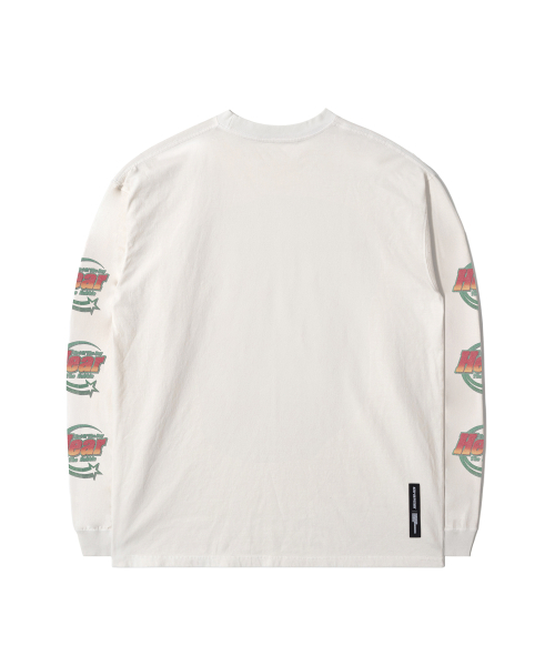 QT8 GARMENTS（キューティーエイトガーメント）の「RG Hear the Bubble EC Washed Long Sleeve (Ecru)（Tシャツ/カットソー・レディース・その他・MEDIUM/LARGE/X-LARGE）」の3枚目の写真