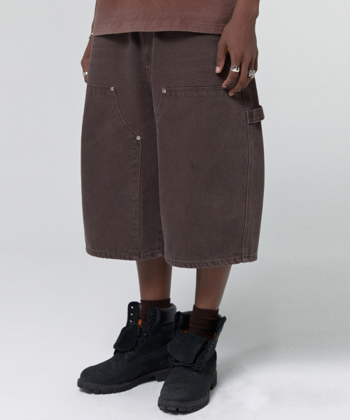 suade（スエード）の「CONTOUR DOUBLE KNEE SHORTS [BROWN]（その他パンツ・レディース・その他・MEDIUM）」の3枚目の写真