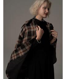 ロービングチェックミドルコート《2025winter catalog item》