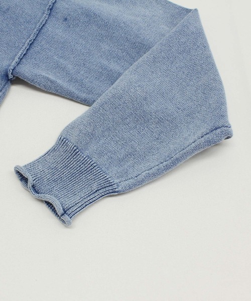 RNA-N（アールエヌエーエヌ）の「K2743 インディゴニット（ニット/セーター・レディース・ライトインディゴブルー/ダークインディゴブルー・FREE）」の14枚目の写真