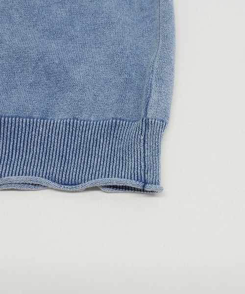 RNA-N（アールエヌエーエヌ）の「K2743 インディゴニット（ニット/セーター・レディース・ライトインディゴブルー/ダークインディゴブルー・FREE）」の15枚目の写真