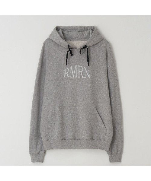 RMRN(アルエームアルエヌ)の「RMRN LOGO HOODIE(パーカー・レディース・ブラック/グレー・FREE)」の1枚目の写真