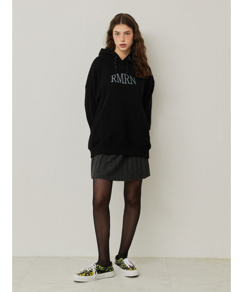 RMRN(アルエームアルエヌ)の「RMRN LOGO HOODIE(パーカー・レディース・ブラック/グレー・FREE)」の7枚目の写真