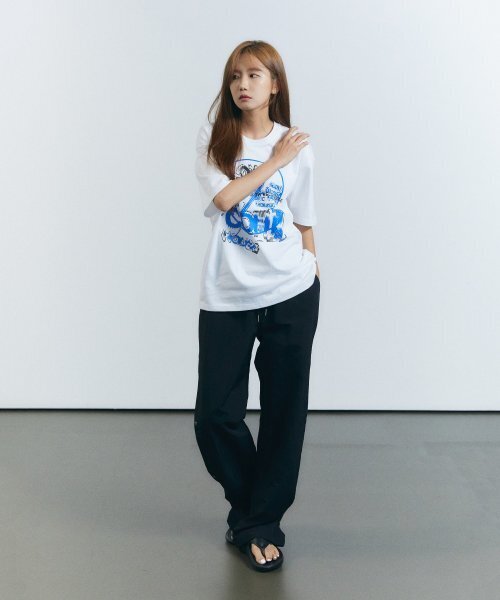 SLOW RECORD HOUSE(スローレコードハウス)の「ファストレコードTシャツ_ホワイト(Tシャツ/カットソー・レディース・その他・MEDIUM/LARGE)」の8枚目の写真