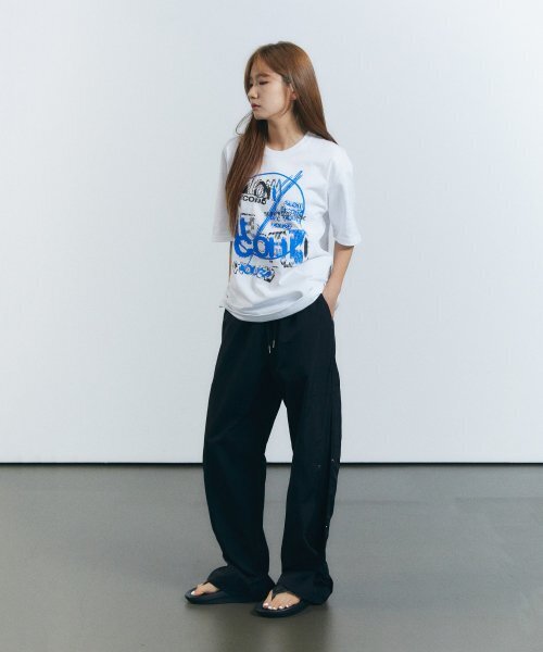 SLOW RECORD HOUSE(スローレコードハウス)の「ファストレコードTシャツ_ホワイト(Tシャツ/カットソー・レディース・その他・MEDIUM/LARGE)」の9枚目の写真