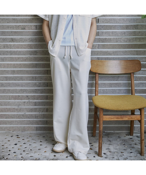 SENTAIR(センテア)の「アークフレアパンツ_クリーム(その他パンツ・メンズ・その他・46/48)」の1枚目の写真