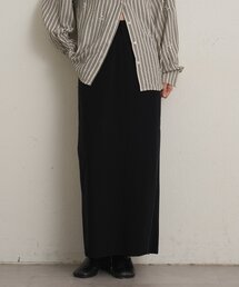 Omekashi | トリコットリブIラインスカート(スカート)