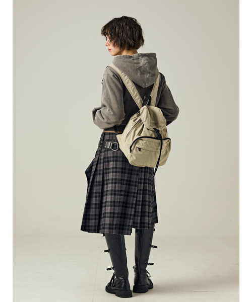 Salad bowls（サラダボール）の「CLOUD SMALL BACKPACK [BEIGE]（バックパック/リュック・レディース・Beige・FREE）」の2枚目の写真