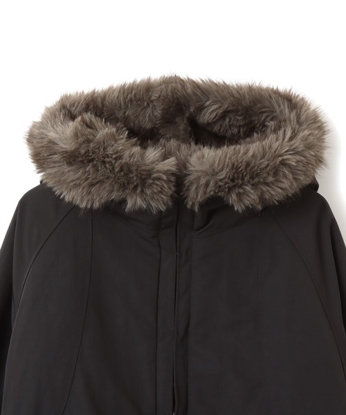 atmos pink(アトモスピンク)の「atmos pink Lining Fur Jacket / アトモス ピンク ライニング ファー ジャケット(その他アウター・レディース・グレー/ブラック・FREE)」の7枚目の写真