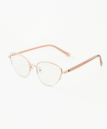 2CUBE（トゥキューブ）の「Steelcateye(Beige)（メガネ）」