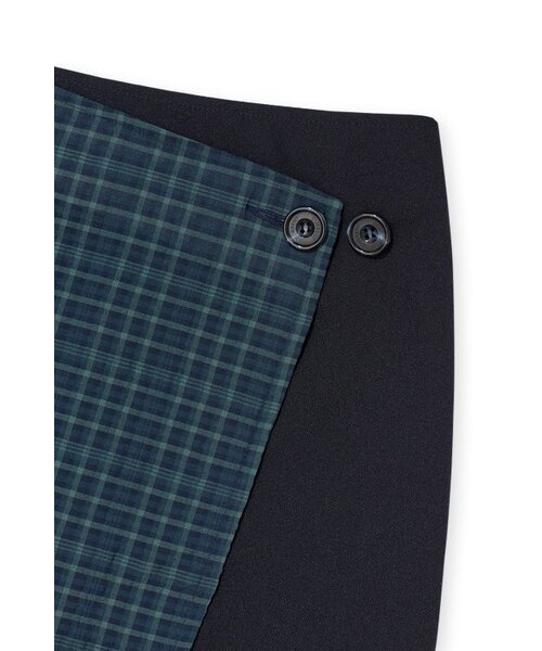 CURRENT（カレント）の「CHECK WRAP MINI SKIRT KS [NAVY]（スカート・レディース・その他・FREE）」の3枚目の写真