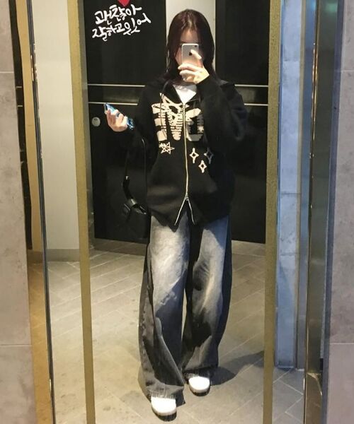 GAINSBORO(ゲインズボロ)の「ラブスタ ニットフードジップアップ_ブラック(ニット/セーター・メンズ・ブラック・SMALL/MEDIUM/LARGE)」の9枚目の写真