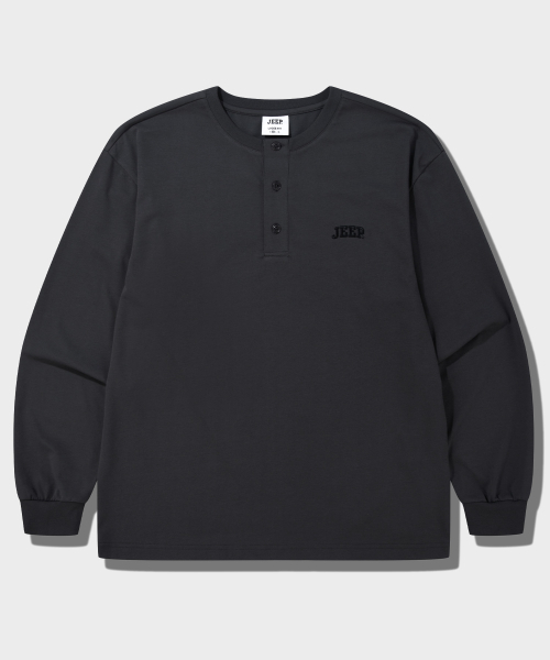 JEEP（ジープ）の「アーチドヘンリーネックロングスリーブTシャツ (JQ5TSU004DG)（Tシャツ/カットソー・レディース・その他・LARGE/MEDIUM/SMALL/X-LARGE）」の3枚目の写真