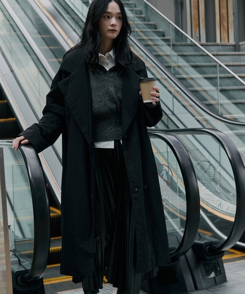 STUDIOUS（ステュディオス）の「【ROUTINE/ルーティン】《STUDIOUS別注》SAILOR COLLAR KNIT/セーラーカラーニット（ニット/セーター・レディース・ホワイト/ブラック/ベージュ・1）」の18枚目の写真