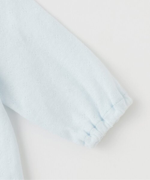 Sophie la girafe（ソフィーラジラフ）の「エアーニット2WAYオール【日本製】（ロンパース・キッズ・オフホワイト/ピンク/ブルー・50-70cm）」の7枚目の写真