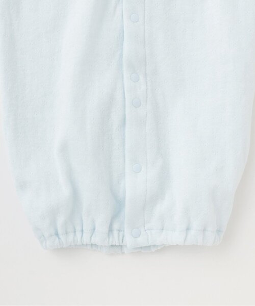 Sophie la girafe（ソフィーラジラフ）の「エアーニット2WAYオール【日本製】（ロンパース・キッズ・オフホワイト/ピンク/ブルー・50-70cm）」の8枚目の写真