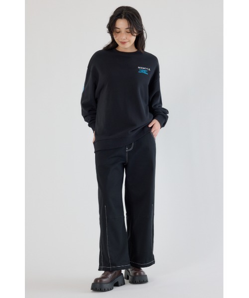RODEO CROWNS WIDE BOWL(ロデオクラウンズワイドボウル)の「ステッチバレルパンツ(その他パンツ・レディース・ホワイト/カーキ/ブラック・SMALL/MEDIUM)」の8枚目の写真