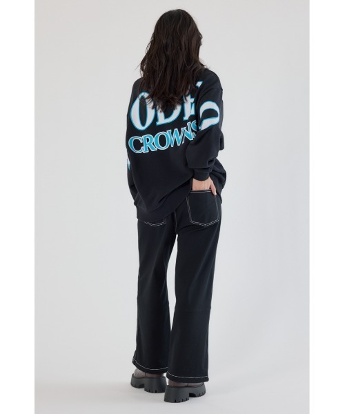 RODEO CROWNS WIDE BOWL(ロデオクラウンズワイドボウル)の「ステッチバレルパンツ(その他パンツ・レディース・ホワイト/カーキ/ブラック・SMALL/MEDIUM)」の9枚目の写真