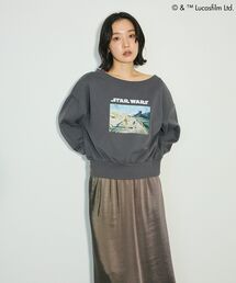 STAR WARS（スターウォーズ）の「STAR WARS/オフショルスウェット（スウェット）」