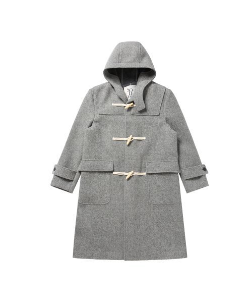 SOLEW(ソル)の「ウールダッフルフードコート_グレー(チェスターコート・メンズ・その他・LARGE/MEDIUM/SMALL/X-LARGE)」の3枚目の写真