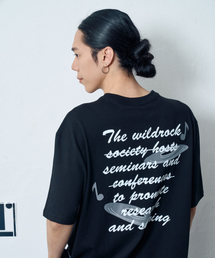 ワイルドレコーズ 半袖Tシャツ_ブラック