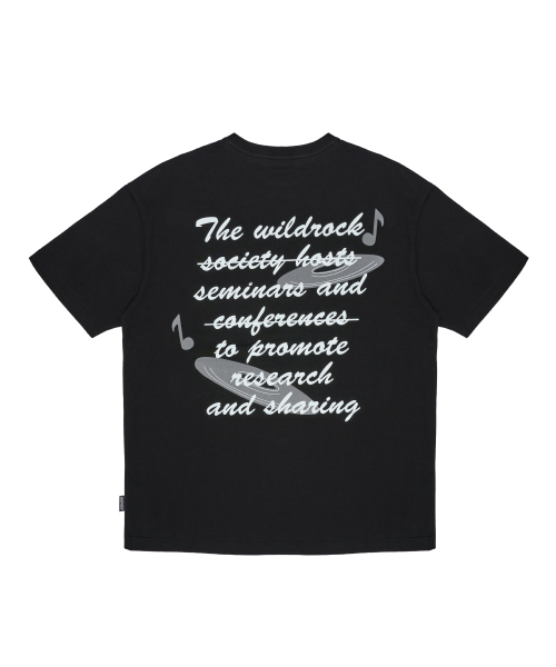 WILDROCK（ワイルドロック）の「ワイルドレコーズ 半袖Tシャツ_ブラック（Tシャツ/カットソー・メンズ・その他・SMALL/MEDIUM/LARGE）」の3枚目の写真