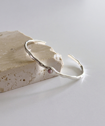 CODE.H（コード エイチ）の「(シルバー925) マザーオブパールバングル（ブレスレット）」