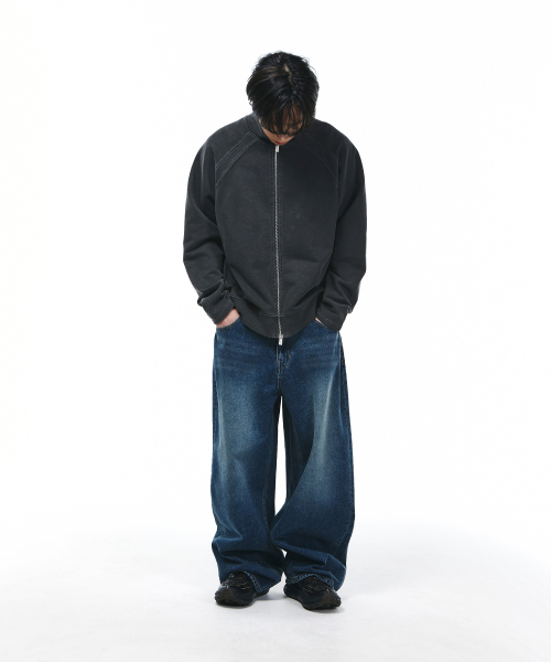 SIGNATURE（シグネチャ）の「バルーンフィットカーブデニムパンツ[ブルー]（デニムパンツ・レディース・その他・SMALL/MEDIUM/LARGE）」の5枚目の写真