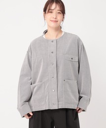 先染めコーデュロイジャケット
