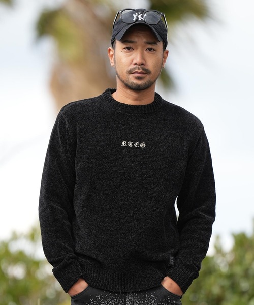 adamsJUGGLER（アダムスジャグラー）の「RTEGマチュア/OE モールニット（ニット/セーター・メンズ・ホワイト/ブラック・S/M/L/XL）」の16枚目の写真
