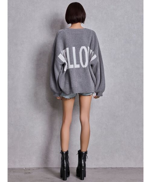 GYDA(ジェイダ)の「MELLOWYモールニットカーディガン(カーディガン/ボレロ・レディース・ピンク/オフホワイト/グレー・FREE)」の7枚目の写真