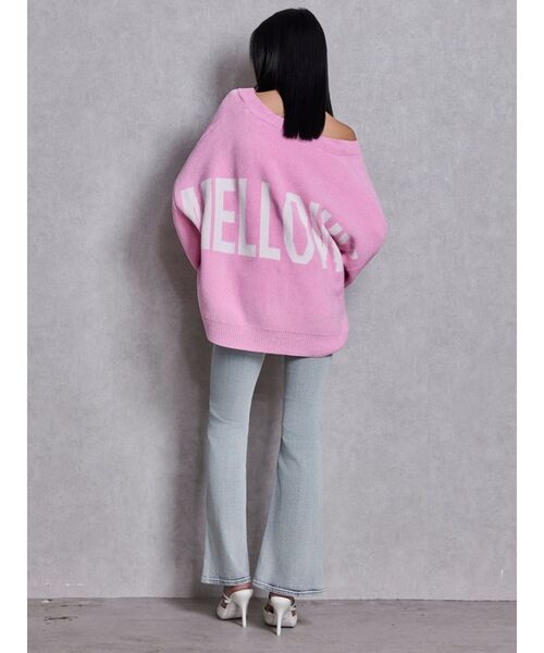 GYDA(ジェイダ)の「MELLOWYモールニットカーディガン(カーディガン/ボレロ・レディース・ピンク/オフホワイト/グレー・FREE)」の19枚目の写真