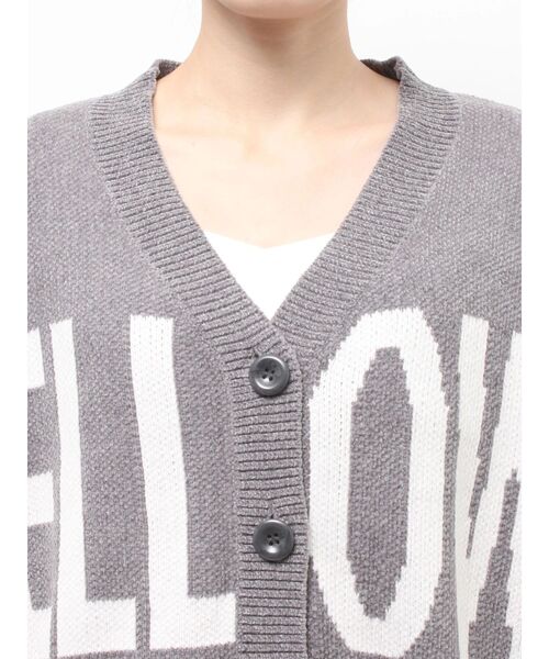 GYDA(ジェイダ)の「MELLOWYモールニットカーディガン(カーディガン/ボレロ・レディース・ピンク/オフホワイト/グレー・FREE)」の13枚目の写真