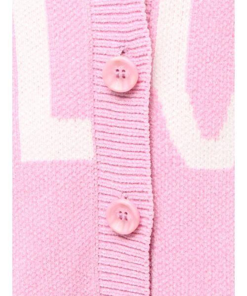 GYDA(ジェイダ)の「MELLOWYモールニットカーディガン(カーディガン/ボレロ・レディース・ピンク/オフホワイト/グレー・FREE)」の11枚目の写真