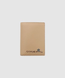 【新品】MARNI 刺繍ロゴ 二つ折り財布 ショッピング販売品 MARNI 二つ折り財布 ベージュ 刺繍 【公式通販】