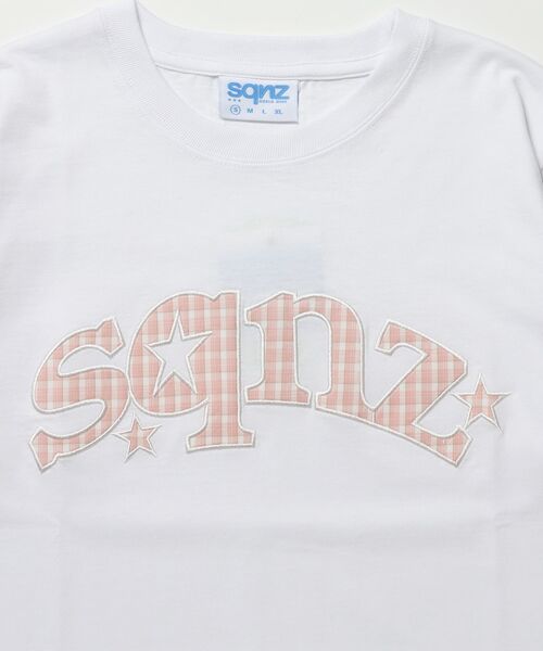SEQUENZ(シークエンズ)の「※WEB限定 / ワッペン×チェック / スターロゴ半袖Tシャツ / sqnz star logo checkered applique tee(Tシャツ/カットソー・メンズ・ホワイト/ホワイト系その他/ダークネイビー/ブラック/イエロー系その他・SMALL/MEDIUM/LARGE/X-SMALL)」の18枚目の写真