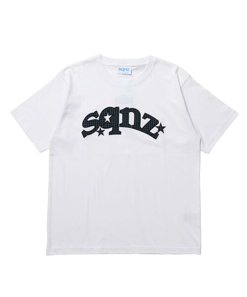 SEQUENZ(シークエンズ)の「※WEB限定 / ワッペン×チェック / スターロゴ半袖Tシャツ / sqnz star logo checkered applique tee(Tシャツ/カットソー・メンズ・ホワイト/ホワイト系その他/ダークネイビー/ブラック/イエロー系その他・SMALL/MEDIUM/LARGE/X-SMALL)」の14枚目の写真