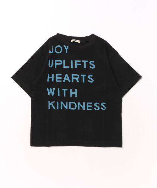 FITH(フィス)の「Old Cotton JOY Tee(Tシャツ/カットソー・キッズ・ブラック/ベージュ・135/145)」の4枚目の写真