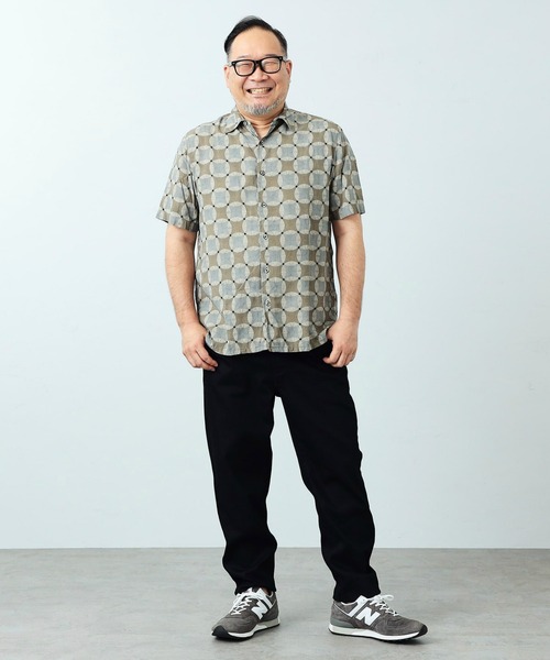 EDWIN（エドウィン）の「【大きいサイズ】ジャージーズ テーパードパンツ【スタンダードモデル】（デニムパンツ・メンズ・ブラック系その他/ブルー/ブルー系その他/インディゴブルー/ダークインディゴブルー・36/38/42/44/46/48/50/40）」の2枚目の写真