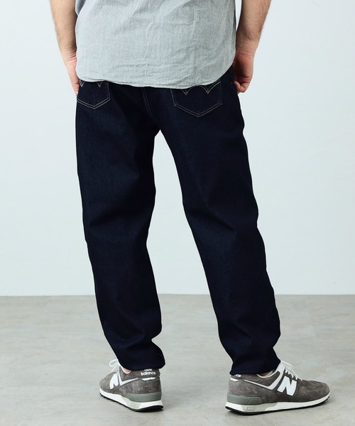 EDWIN（エドウィン）の「【大きいサイズ】ジャージーズ テーパードパンツ【スタンダードモデル】（デニムパンツ・メンズ・ブラック系その他/ブルー/ブルー系その他/インディゴブルー/ダークインディゴブルー・36/38/42/44/46/48/50/40）」の9枚目の写真