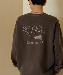 Remember.（リメンバー）の「吹き出し刺繍ロゴスウェット / Speech Bubble Logo Embroidery Sweat（スウェット）」