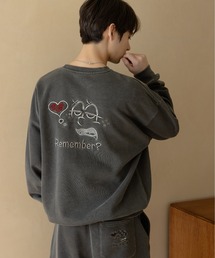 Remember.（リメンバー）の「吹き出し刺繍ロゴスウェット / Speech Bubble Logo Embroidery Sweat（スウェット）」