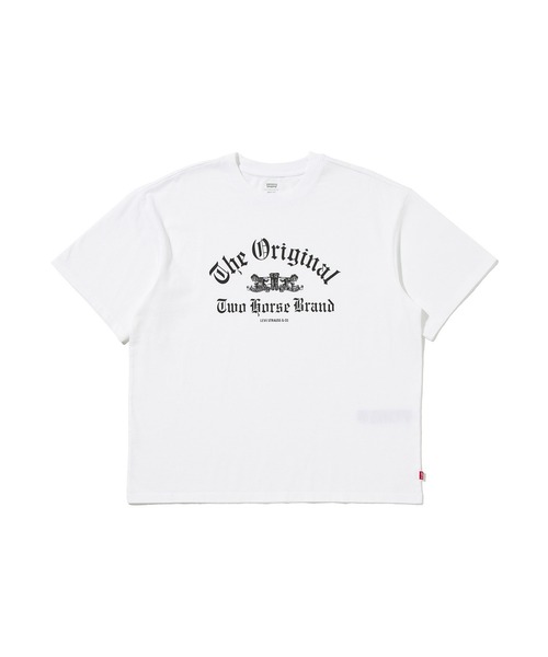 Levi's(リーバイス)の「Levi's/リーバイス グラフィックボックスTシャツ(Tシャツ/カットソー・メンズ・ホワイト・XL/L/M/S)」の2枚目の写真